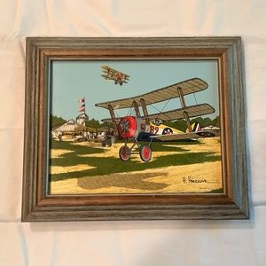 “Ace Aviation” by H. Hargrove painting